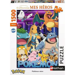 Nathan puzzle 1500 p - Pokémon néon