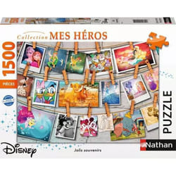 Nathan puzzle 1500 p - Jolis souvenirs / Disney