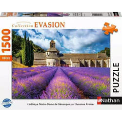 Nathan puzzle 1500 p - L'abbaye Notre-Dame de Sénanque