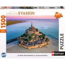 Nathan puzzle 1500 p - Le Mont-Saint-Michel