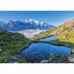 Nathan puzzle 1500 p - Lacs des Chéserys, Massif du Mont-Blanc
