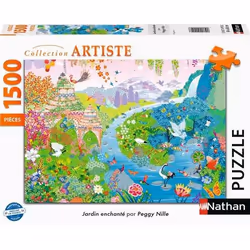 Nathan puzzle 1500 p - Jardin enchanté / Peggy Nille, 1500 pièce(s), 14 an(s)