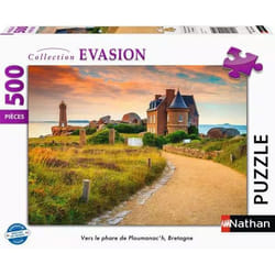 Nathan puzzle 500 p - Vers le phare de Ploumanac’h, Bretagne