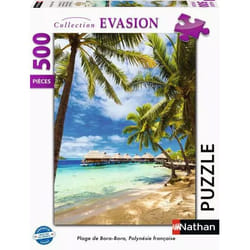Nathan puzzle 500 p - Plage de Bora-Bora, Polynésie française