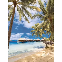 Nathan puzzle 500 p - Plage de Bora-Bora, Polynésie française
