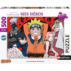 Nathan puzzle 500 p - Les aventures de Naruto