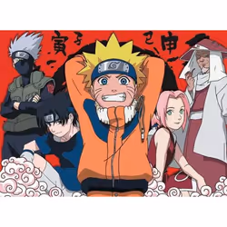 Nathan puzzle 500 p - Les aventures de Naruto