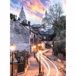 Nathan puzzle 500 p - La ruelle de Montmartre