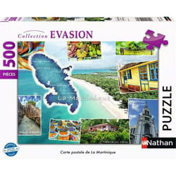 Nathan puzzle 500 p - Carte postale de La Martinique