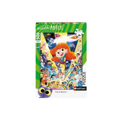 Nathan puzzle 500 p - Vives les Bizarres ! / Mortelle Adèle