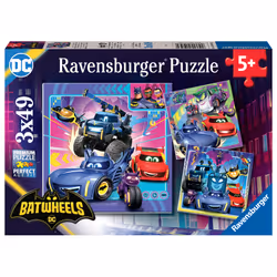 Ravensburger Puzzle Enfant dès 5 ans - Appel à tous les Batwheels !, Dessins animés, 5 an(s)