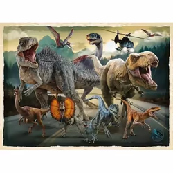 Ravensburger 12001058 puzzle Puzzle de couleurs 200 pièce(s) Dinosaures