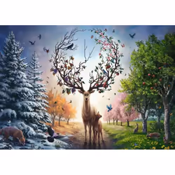 Ravensburger 12001088 Jeu de puzzle 1000 pièce(s) Animaux