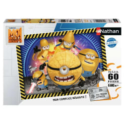 Nathan Puzzle Moi moche et méchant 4