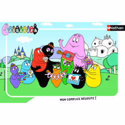 Nathan puzzle cadre 15 p - La fête des mères / Barbapapa, 15 pièce(s), 3 an(s)