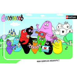 Nathan puzzle cadre 15 p - La fête des mères / Barbapapa
