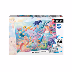 Nathan puzzle 60 p - Les sirènes