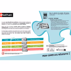 Nathan puzzle 100 p - Les fées
