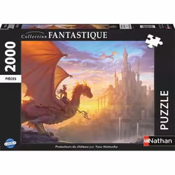 Nathan Pz Protecteurs château 2000p, Jeu de puzzle, Adultes et enfants, Unisexe, 99 an(s), Multicolore, Allemagne