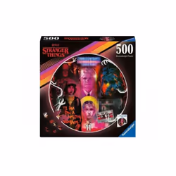 Puzzle 500 pièces Ravensburger Rond Stranger Things