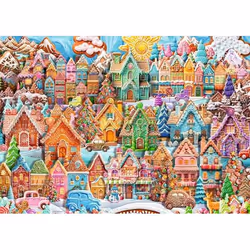 Ravensburger Christmas Cookie Village Jeu de puzzle 1000 pièce(s) Noël