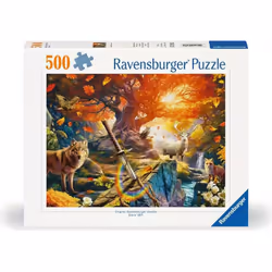 Ravensburger Puzzle 500 pieces - Excalibur Forest, 500 pièce(s), Fantaisie, 12 an(s)