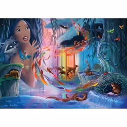 Puzzle 1000 pièces Pocahontas Collection Disney Princesses dès 14 ans Disney 12001344 Ravensburger