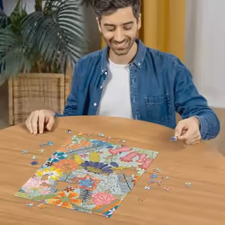 Ravensburger Puzzle 500 pièces - Jungle de fleurs Jeu de puzzle 500 pièce(s) Flora