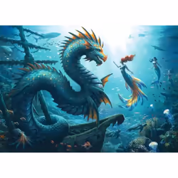Ravensburger 12.001.434 puzzle Jeu de puzzle 1000 pièce(s) Fantaisie