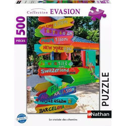 Ravensburger Puzzle 500 pieces - The Crossroads Jeu de puzzle 500 pièce(s) Ville