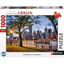 Ravensburger Puzzle 1000 pièces - Manhattan au crépuscule Jeu de puzzle 1000 pièce(s) Ville
