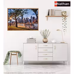 Ravensburger Puzzle 1000 pièces - Manhattan au crépuscule Jeu de puzzle 1000 pièce(s) Ville - Vue supplémentaire 5