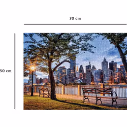 Ravensburger Puzzle 1000 pièces - Manhattan au crépuscule Jeu de puzzle 1000 pièce(s) Ville - Vue supplémentaire 6
