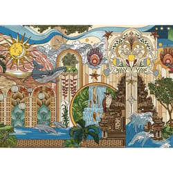 Puzzle 1500 pièces Le jardin des rêves dès 14 ans Puzzle de qualité supérieure Collection Artiste 12001612 Nathan
