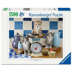 Ravensburger - Puzzle Adulte - Puzzle 1500 pièces - Chatons dans la cuisine - dès 14 ans - Puzzle de qualité supérieure - 12001708
