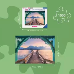 Ravensburger 12001762 puzzle Jeu de puzzle 1000 pièce(s) Paysage - Vue supplémentaire 3