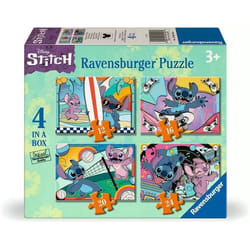 Ravensburger Disney Stitch 4-Pack Jeu de puzzle 12 pièce(s) Dessins animés