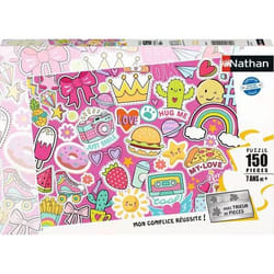 Ravensburger Puzzle Enfant dès 7 ans - Pop, Fun & Stickers Jeu de puzzle 150 pièce(s) Dessins animés