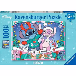 Ravensburger Disney Stitch Christmas, 100 pièce(s), Dessins animés, 6 an(s)