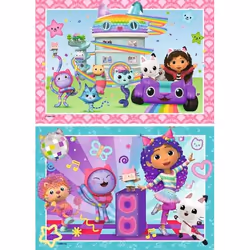 Ravensburger Puzzle Enfant dès 4 ans - Prêt à faire la fête ! / Gabby's Dollhouse Jeu de puzzle 24 pièce(s) Dessins animés