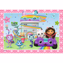 Ravensburger Puzzle Enfant dès 4 ans - Prêt à faire la fête ! / Gabby's Dollhouse Jeu de puzzle 24 pièce(s) Dessins animés