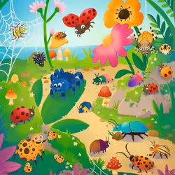 Ravensburger Children's Puzzle - The world of insects Jeu de puzzle 49 pièce(s) Flore et faune