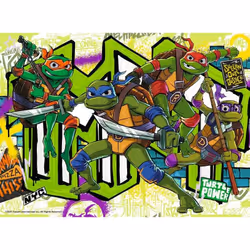 Ravensburger Puzzle Enfant dès 8 ans - Les tortues invincibles ! / Les Tortues Ninja Jeu de puzzle 200 pièce(s) Dessins animés
