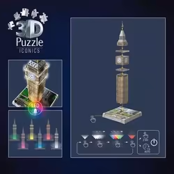 Ravensburger 12008025 puzzle Puzzle 3D 216 pièce(s) Bâtiments - Vue supplémentaire 7
