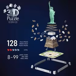 Ravensburger 12008027 puzzle Puzzle 3D 108 pièce(s) Bâtiments - Vue supplémentaire 4