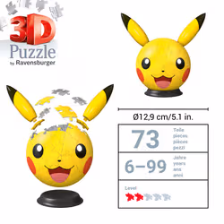 Ravensburger Pikachu - Vue supplémentaire 4