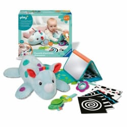 Ravensburger play+, Coussin d'activités - Rhinocéros , 0-12 mois, Premier âge, bébé - TU