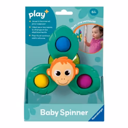 Ravensburger play+, Baby Spinner - Orang-outan , 6-36 mois, Premier âge, bébé
