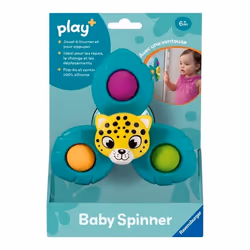 Ravensburger play+, Baby Spinner - Léopard, 6-36 mois, Premier âge, bébé