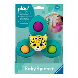 Ravensburger play+, Baby Spinner - Léopard, 6-36 mois, Premier âge, bébé